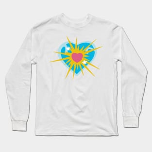 Baby Pink Sunsparkle cutie mark Long Sleeve T-Shirt